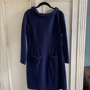 Boden navy blue dress